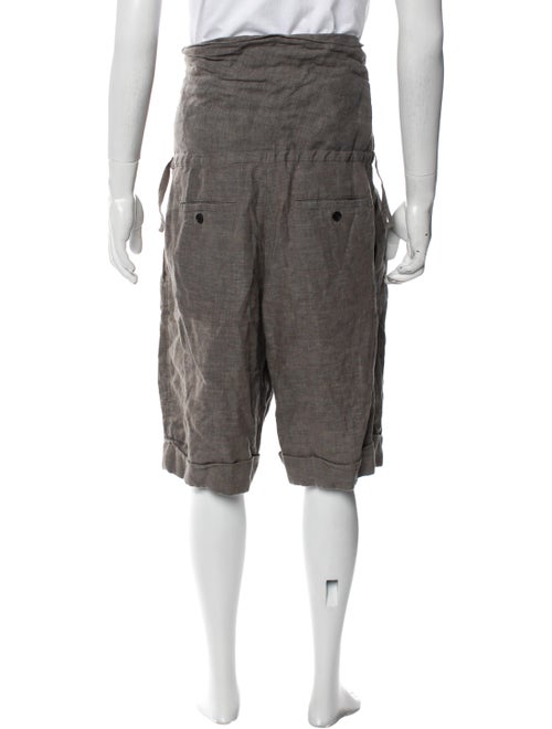 3.1 Phillip Lim Linen Flat Front Shorts