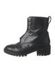 3.1 Phillip Lim Leather Beaded Accents Combat Boots