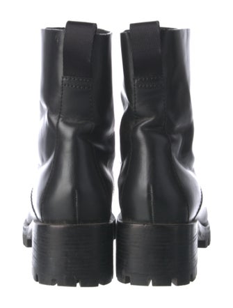 3.1 Phillip Lim Leather Beaded Accents Combat Boots