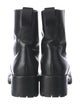 3.1 Phillip Lim Leather Beaded Accents Combat Boots