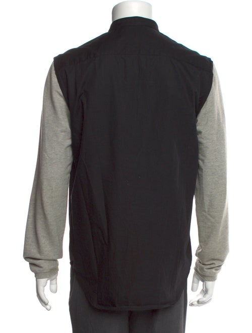 3.1 Phillip Lim Colorblock Pattern Long Sleeve Shirt