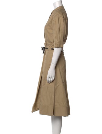 3.1 Phillip Lim Mock Neck Midi Length Dress