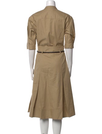 3.1 Phillip Lim Mock Neck Midi Length Dress