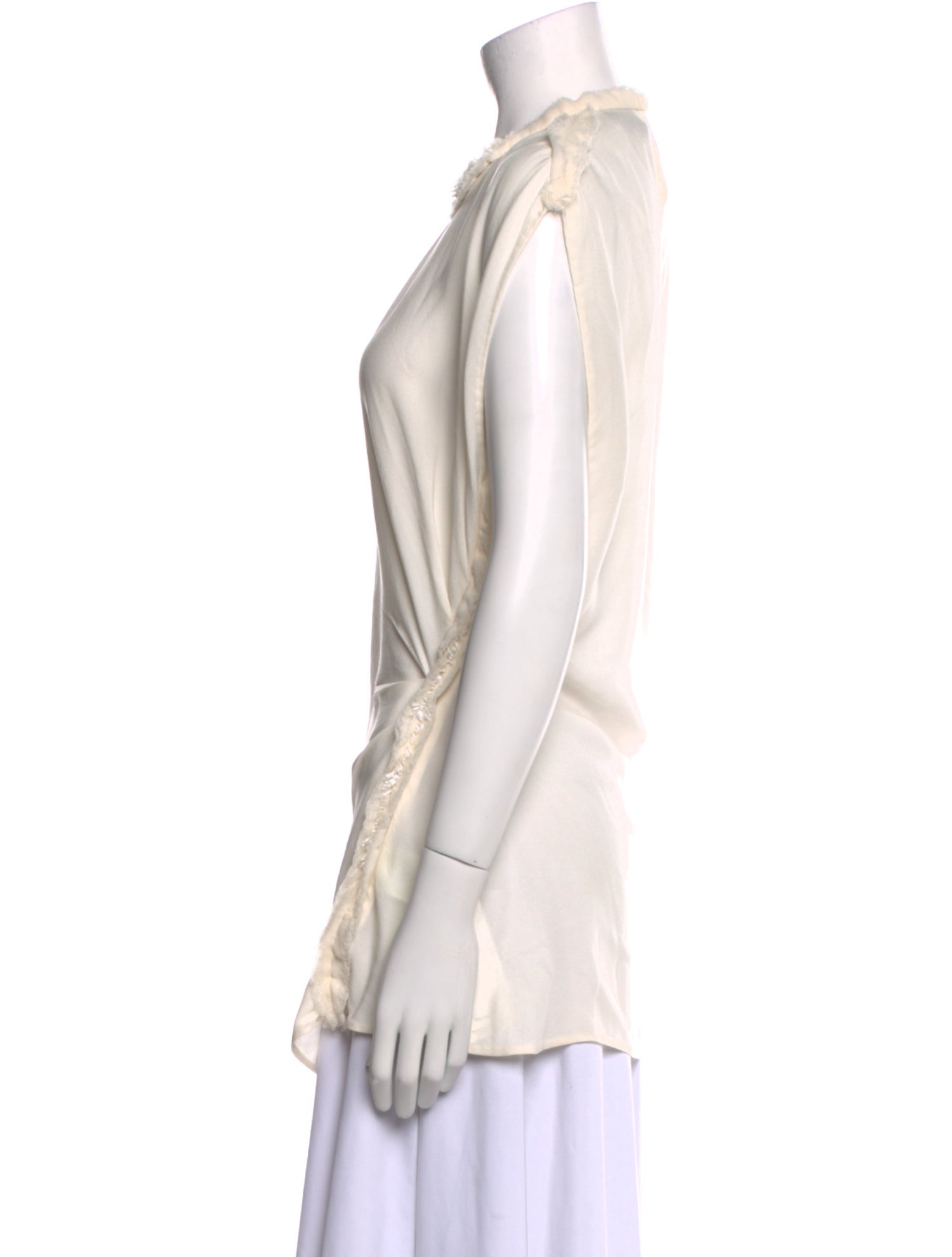 3.1 Phillip Lim Silk Cowl Neck Tunic