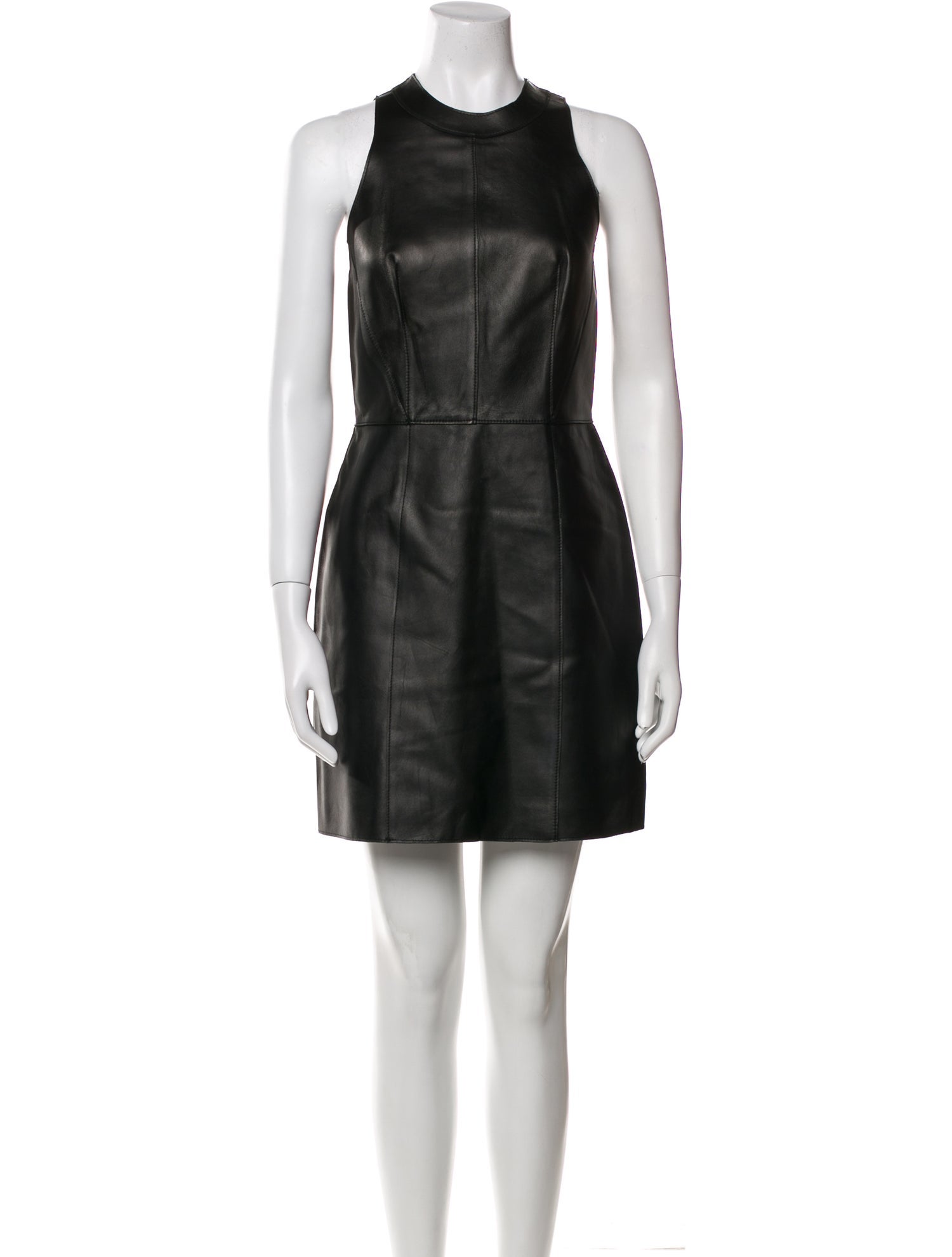 3.1 Phillip Lim Lamb Leather Mini Dress
