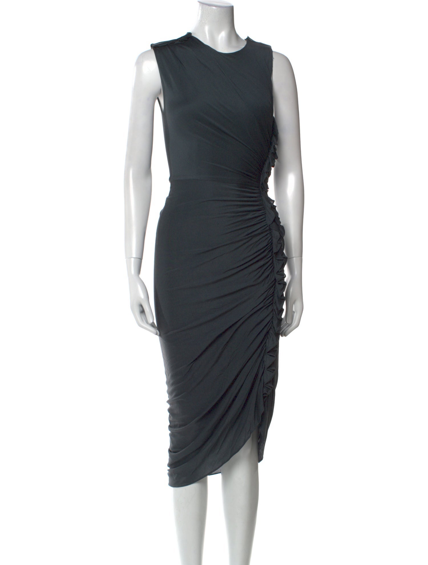 3.1 Phillip Lim Crew Neck Midi Length Dress