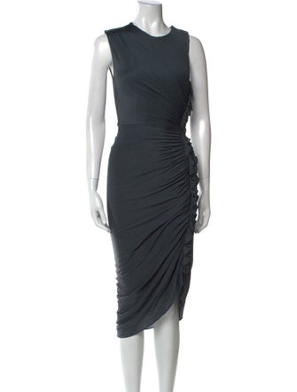 3.1 Phillip Lim Crew Neck Midi Length Dress