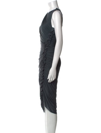 3.1 Phillip Lim Crew Neck Midi Length Dress