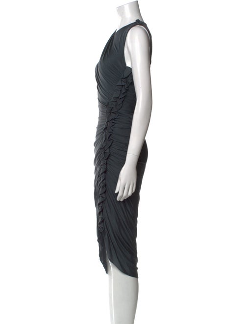 3.1 Phillip Lim Crew Neck Midi Length Dress