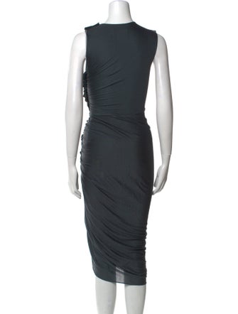 3.1 Phillip Lim Crew Neck Midi Length Dress