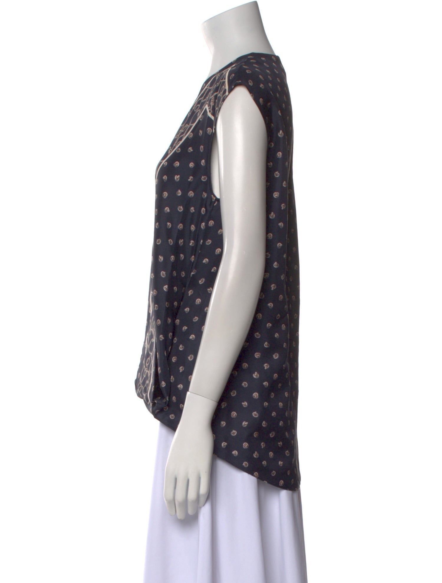 3.1 Phillip Lim Silk Printed Blouse