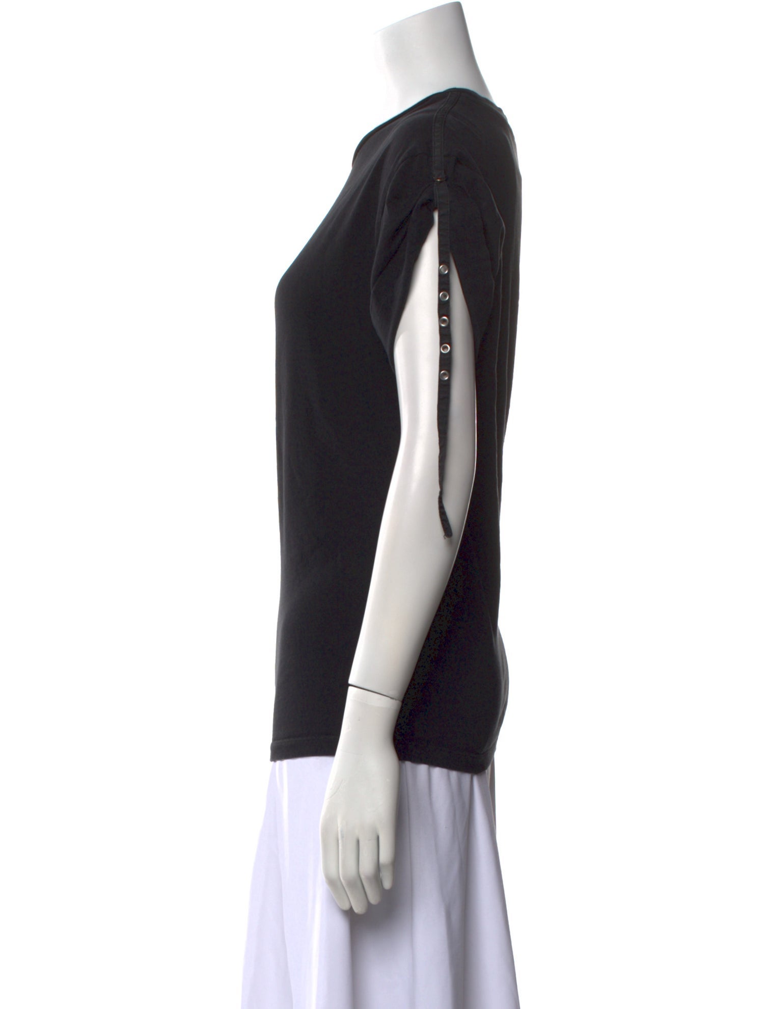 3.1 Phillip Lim Silk Crew Neck T-Shirt