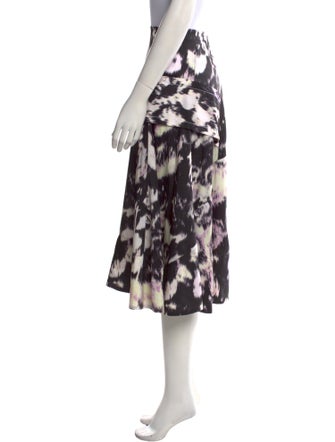 3.1 Phillip Lim Tie-Dye Print Midi Length Skirt