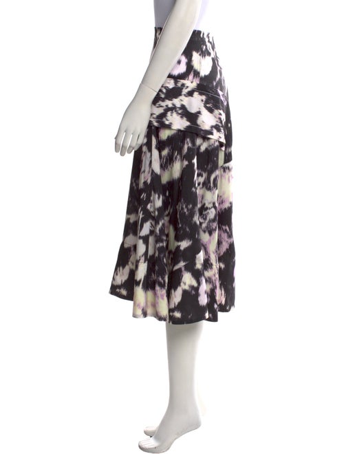 3.1 Phillip Lim Tie-Dye Print Midi Length Skirt