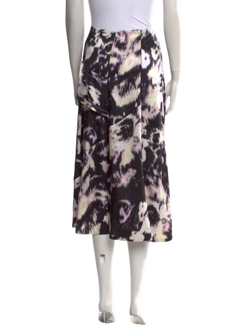 3.1 Phillip Lim Tie-Dye Print Midi Length Skirt