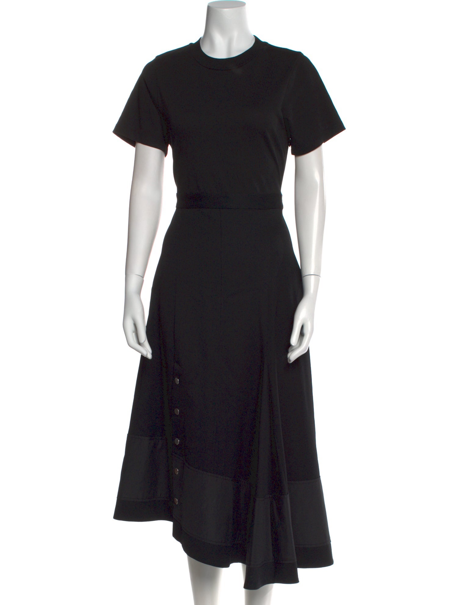 3.1 Phillip Lim Crew Neck Long Dress