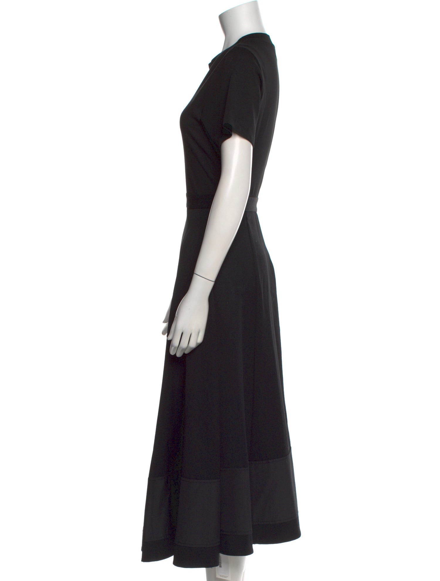 3.1 Phillip Lim Crew Neck Long Dress