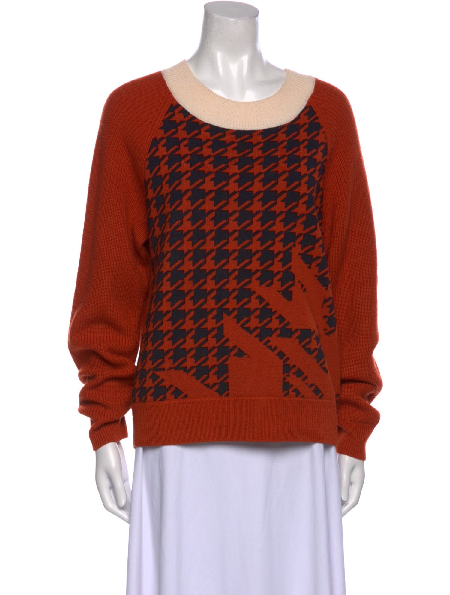 3.1 Phillip Lim Merino Wool Printed Sweater