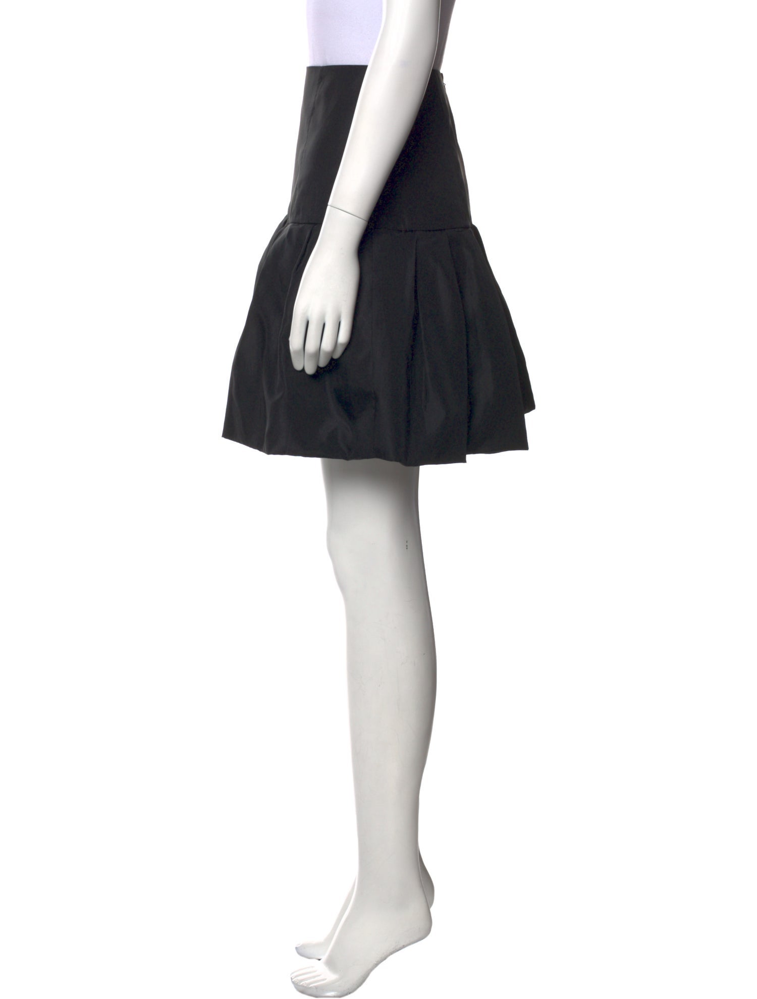 3.1 Phillip Lim Pleated Accents Mini Skirt