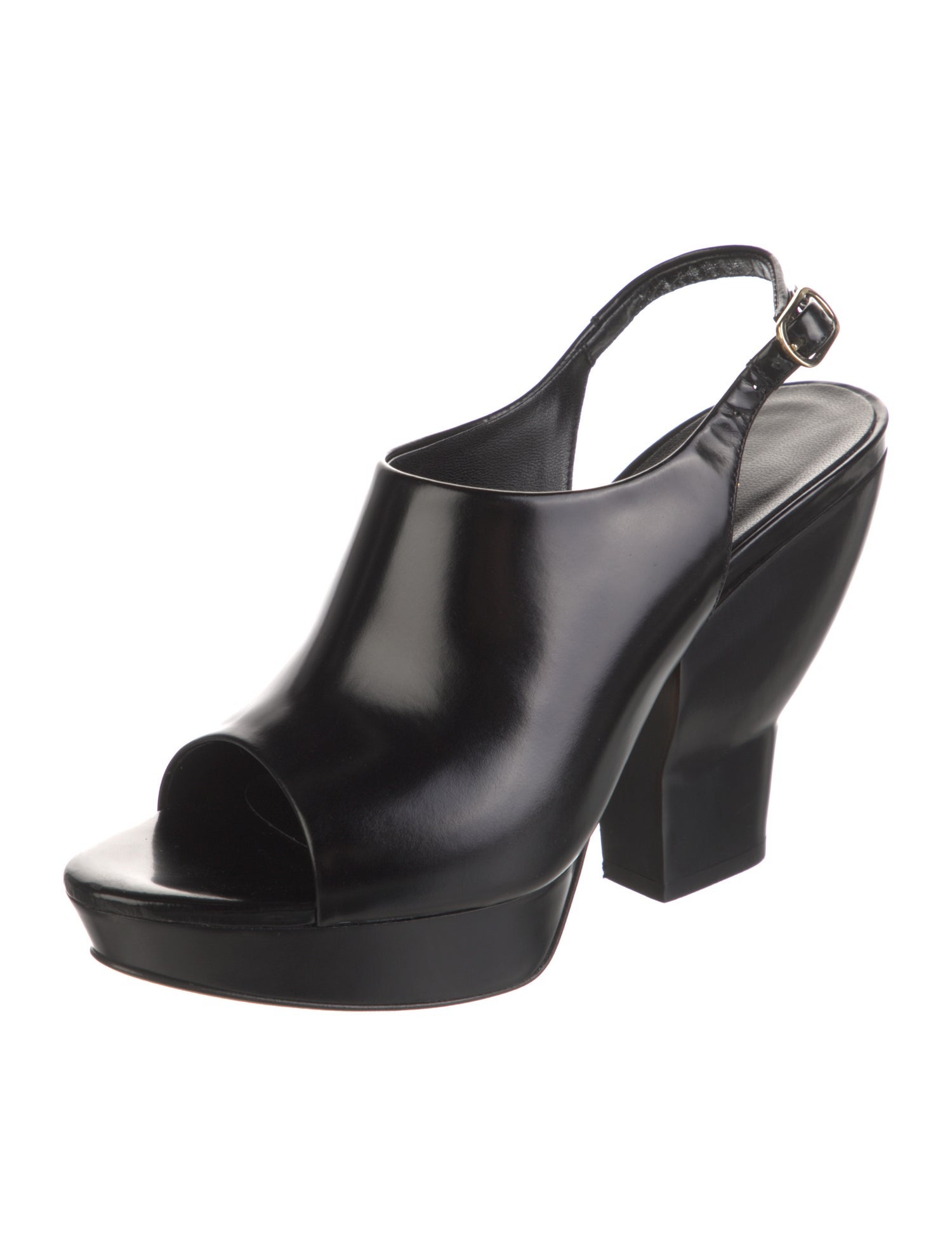 3.1 Phillip Lim Leather Slingback Sandals