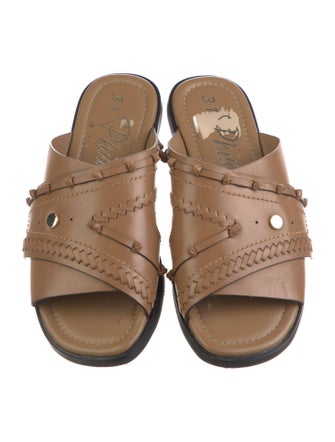 3.1 Phillip Lim Leather Slides