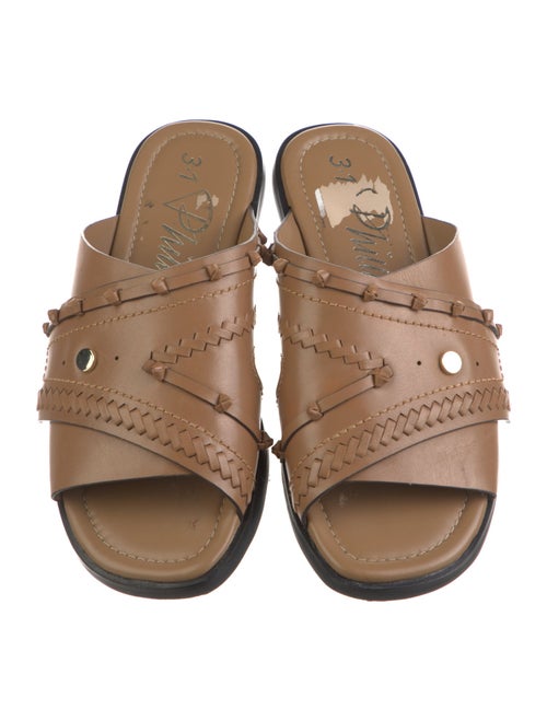 3.1 Phillip Lim Leather Slides