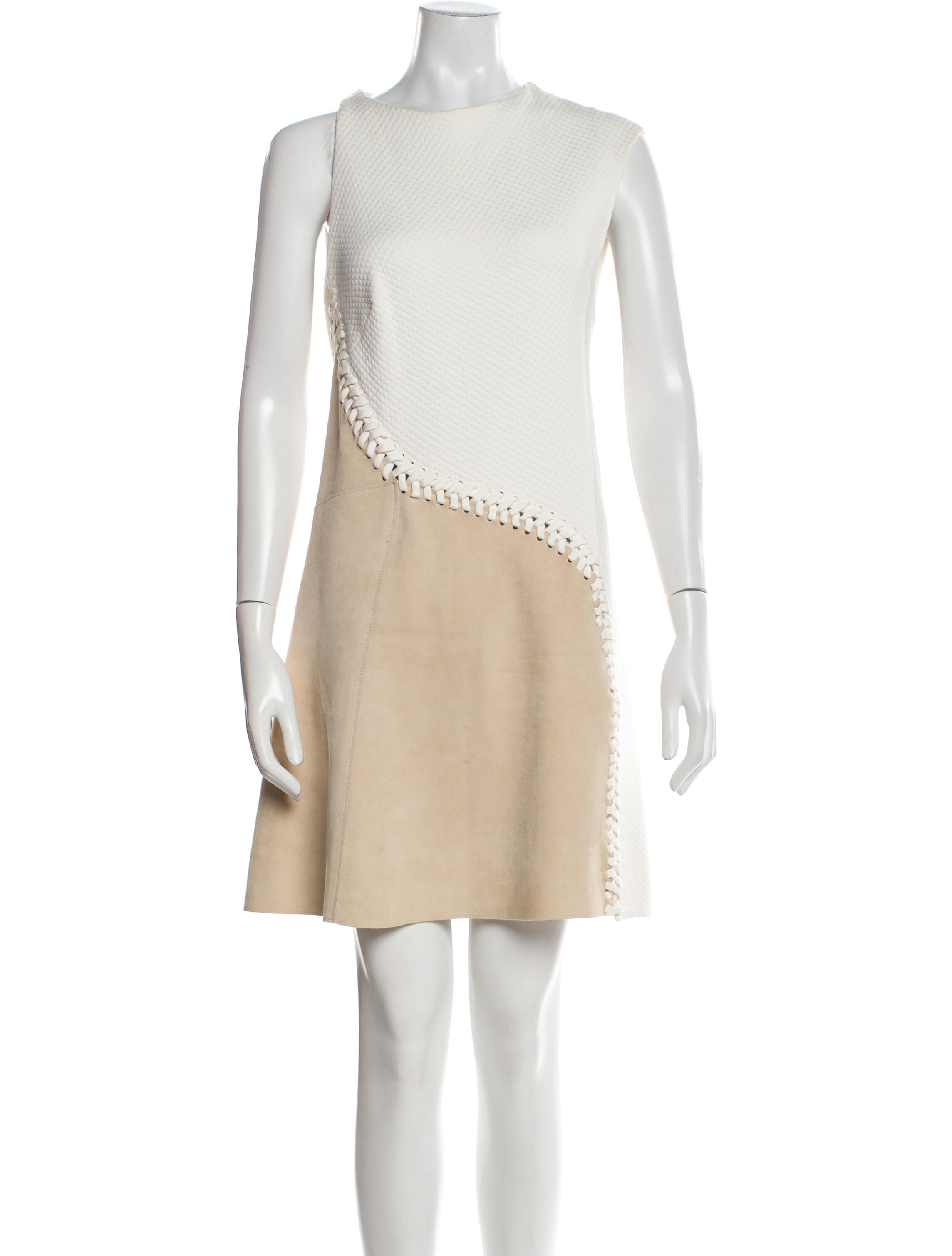 3.1 Phillip Lim Lamb Leather Mini Dress