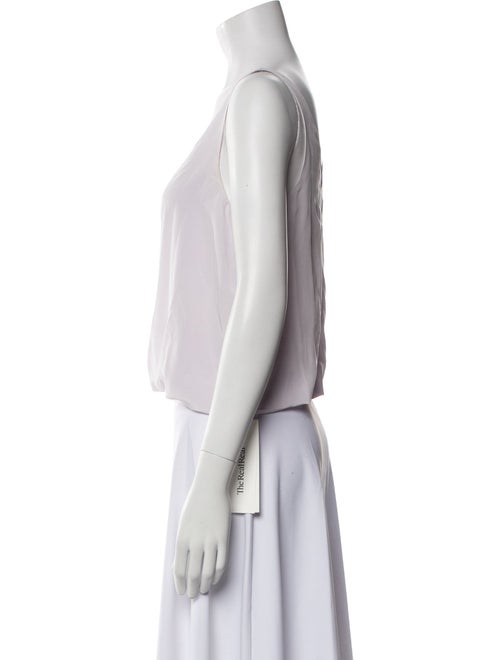 3.1 Phillip Lim Silk Scoop Neck Crop Top