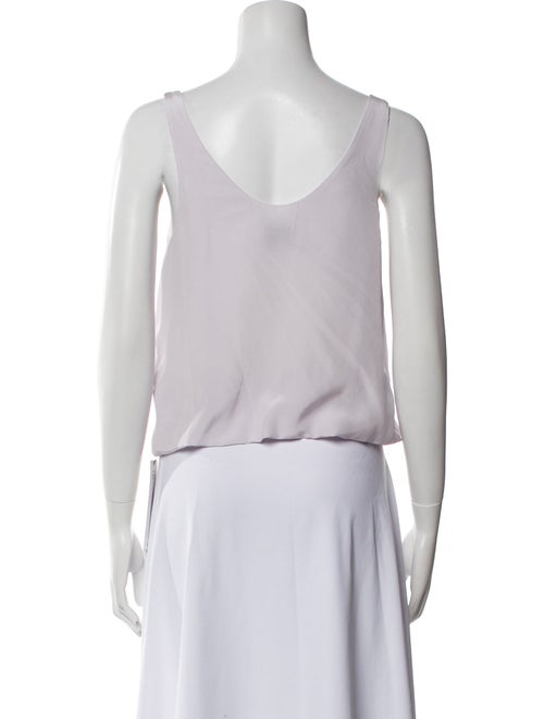 3.1 Phillip Lim Silk Scoop Neck Crop Top