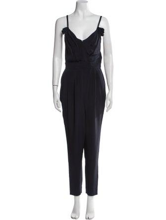 3.1 Phillip Lim Silk V-Neck Jumpsuit