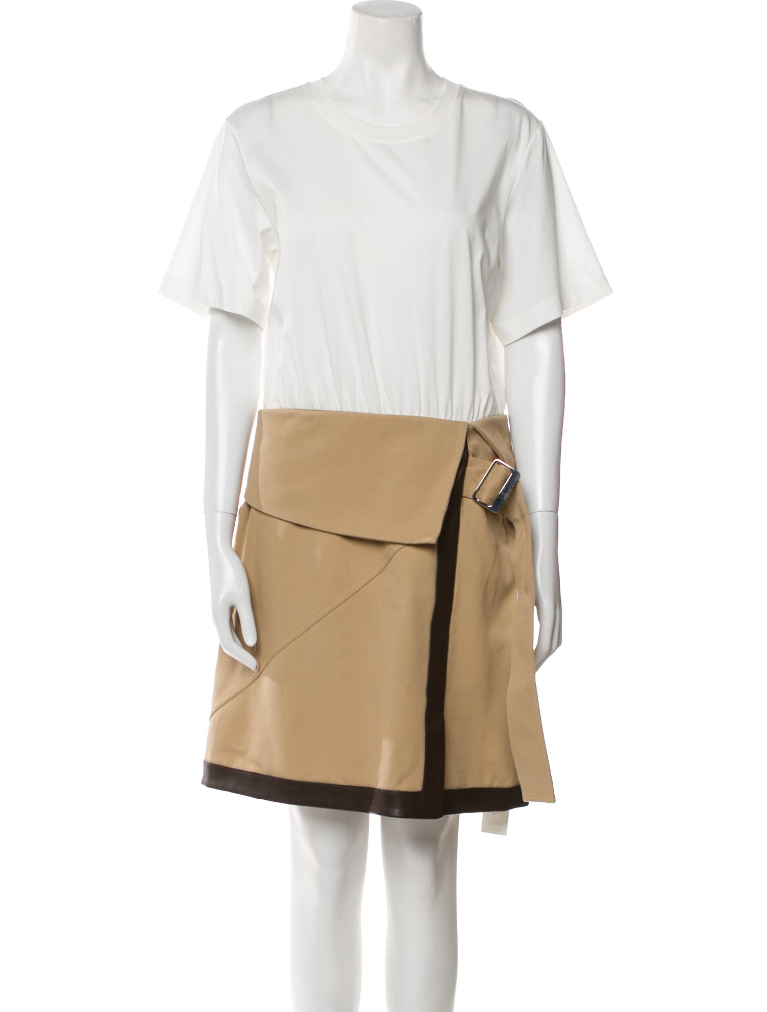 3.1 Phillip Lim Crew Neck Mini Dress