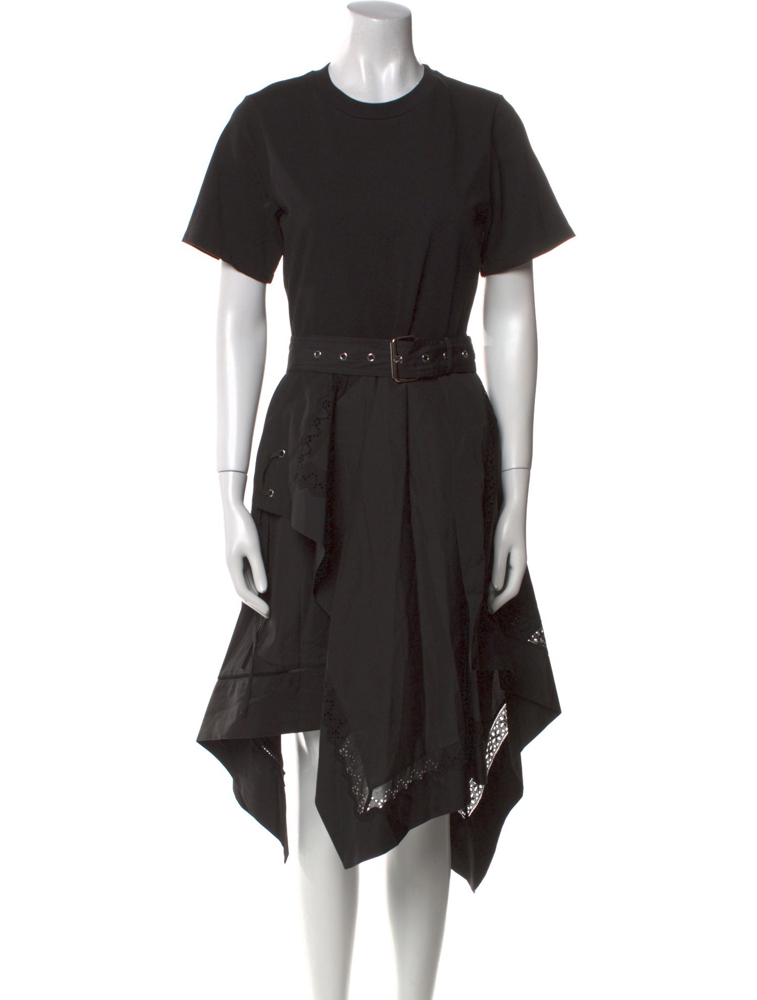3.1 Phillip Lim Crew Neck Midi Length Dress
