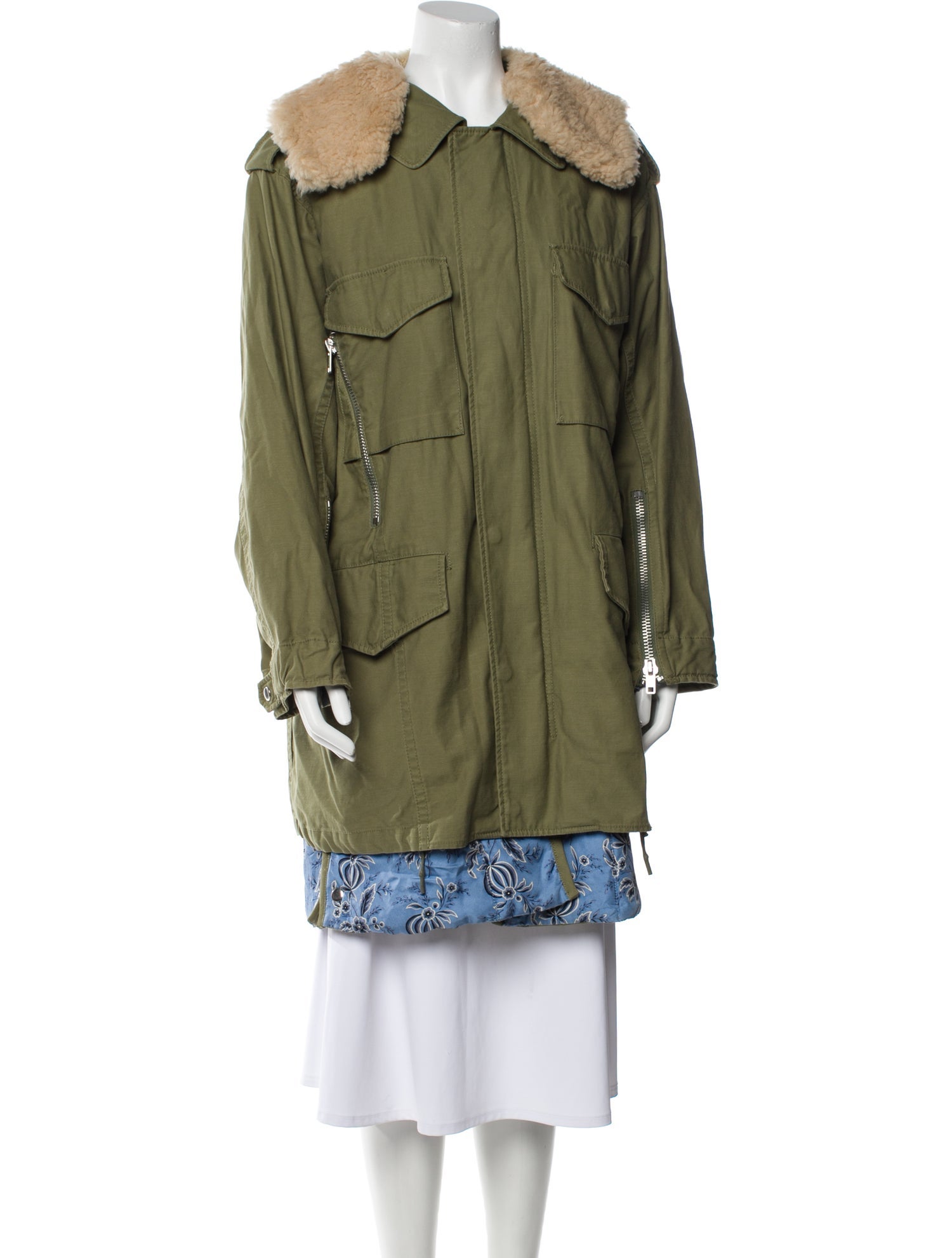 3.1 Phillip Lim Silk Parka