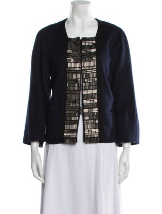 3.1 Phillip Lim Wool Printed Evening Jacket