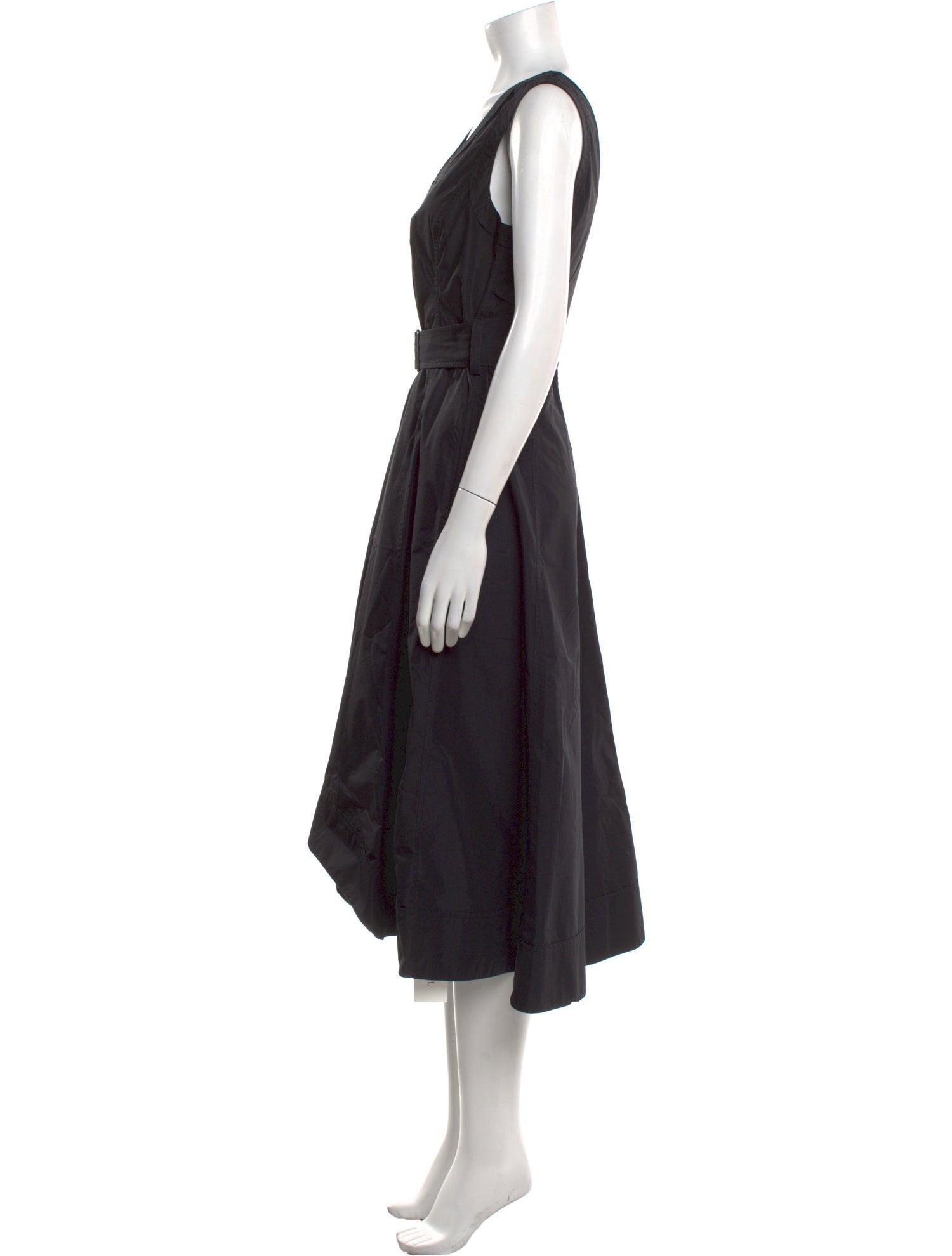 3.1 Phillip Lim V-Neck Midi Length Dress