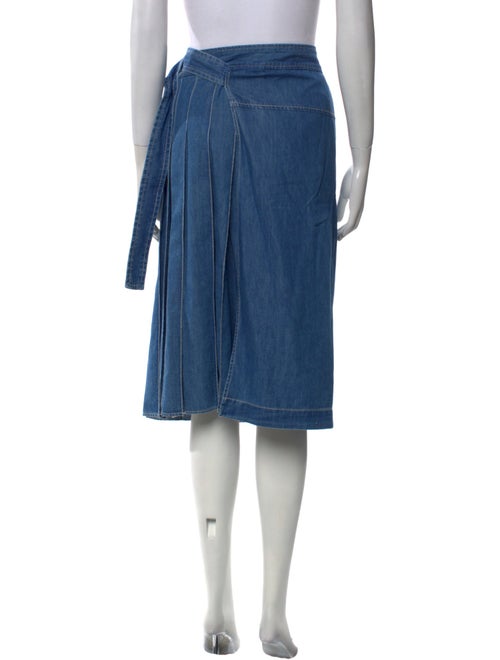 3.1 Phillip Lim Pleated Accents Knee-Length Skirt