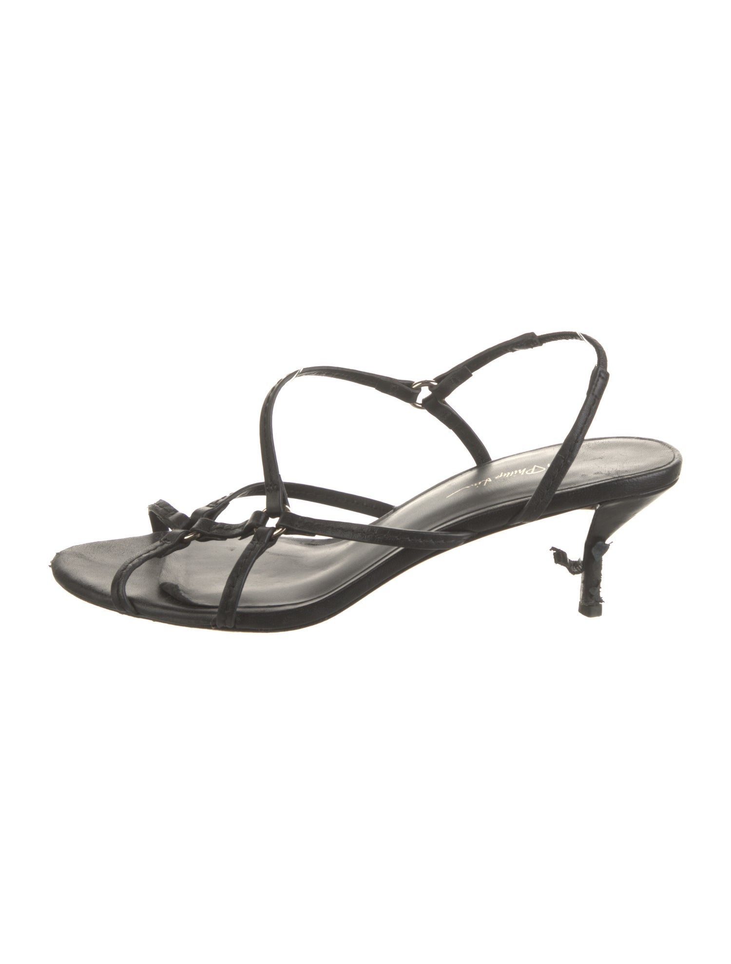 3.1 Phillip Lim Leather Slingback Sandals