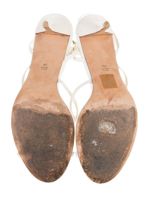 3.1 Phillip Lim Leather Animal Print Slides