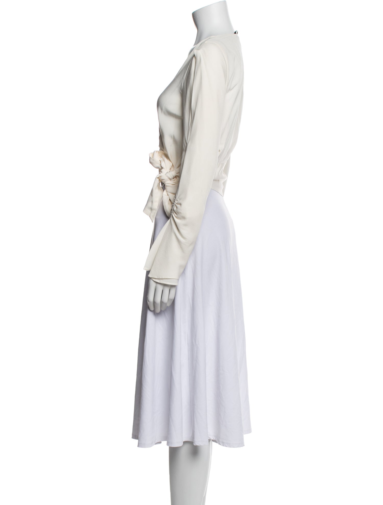 3.1 Phillip Lim V-Neck Long Sleeve Blouse