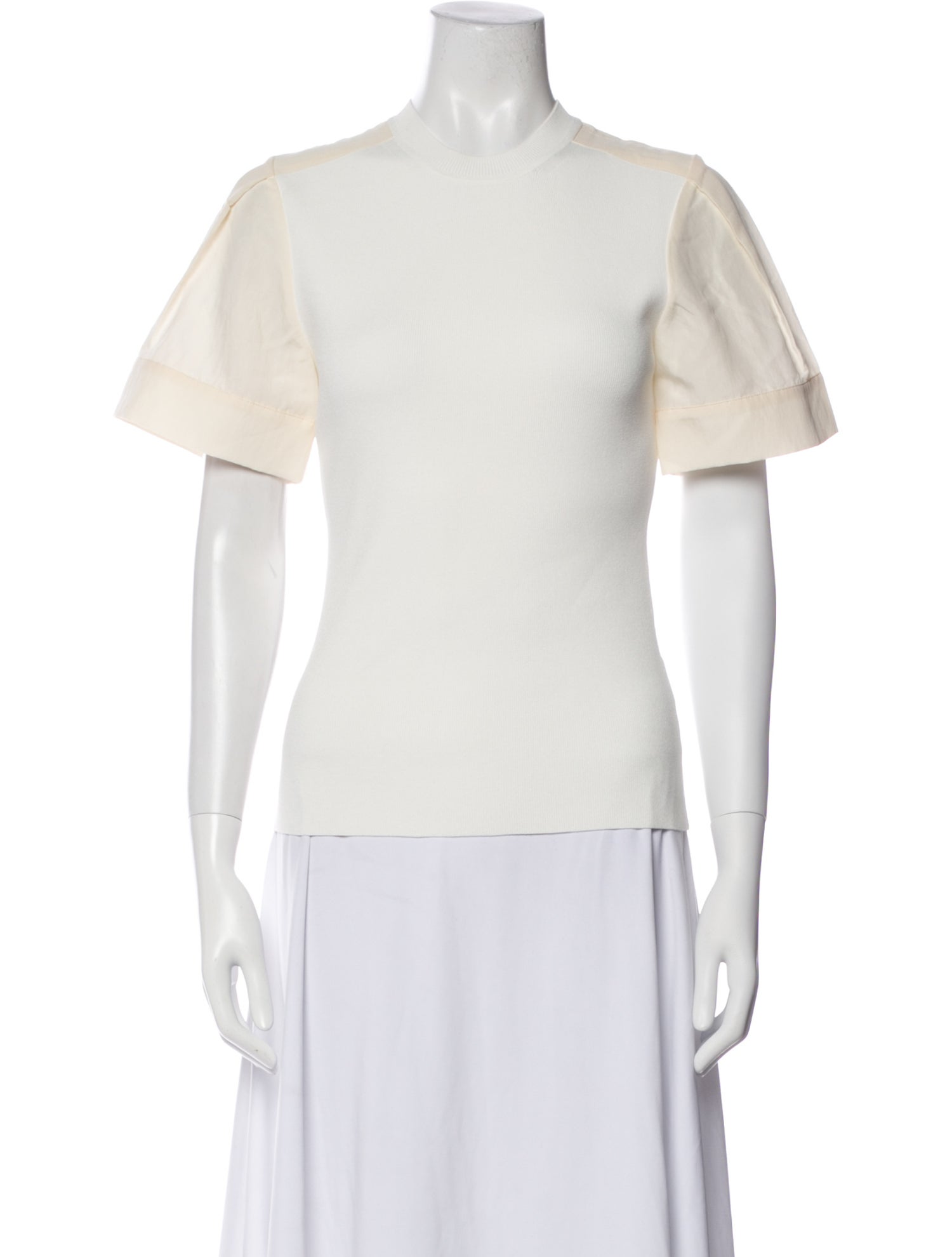 3.1 Phillip Lim Crew Neck Short Sleeve Top