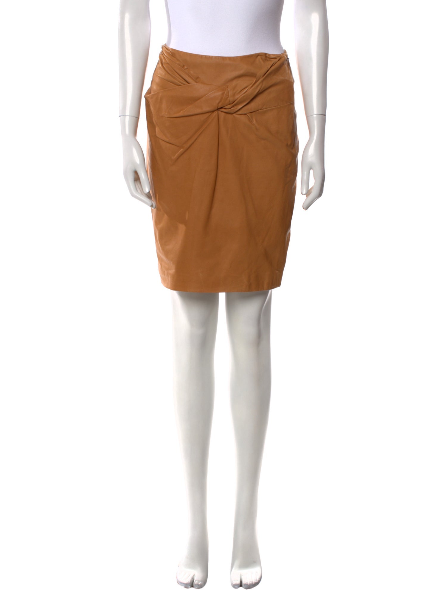 3.1 Phillip Lim Lamb Leather Mini Skirt