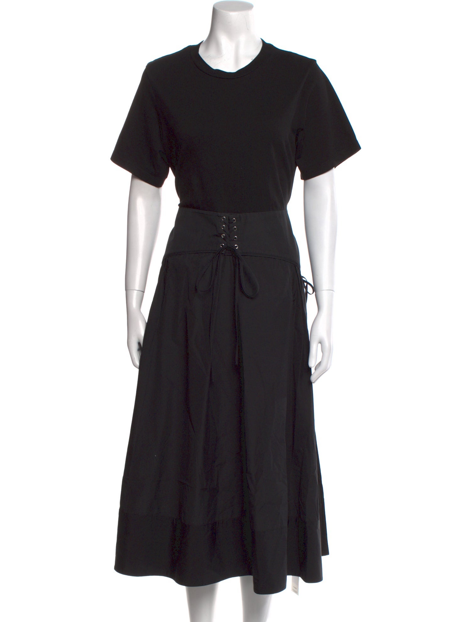 3.1 Phillip Lim Crew Neck Long Dress