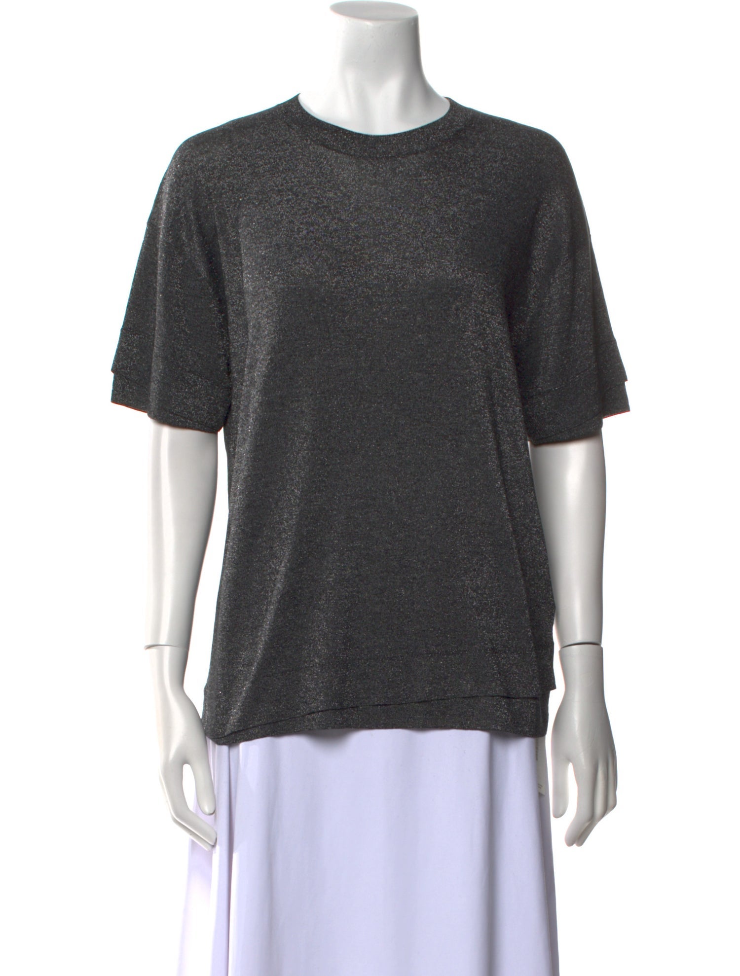 3.1 Phillip Lim Silk Crew Neck T-Shirt