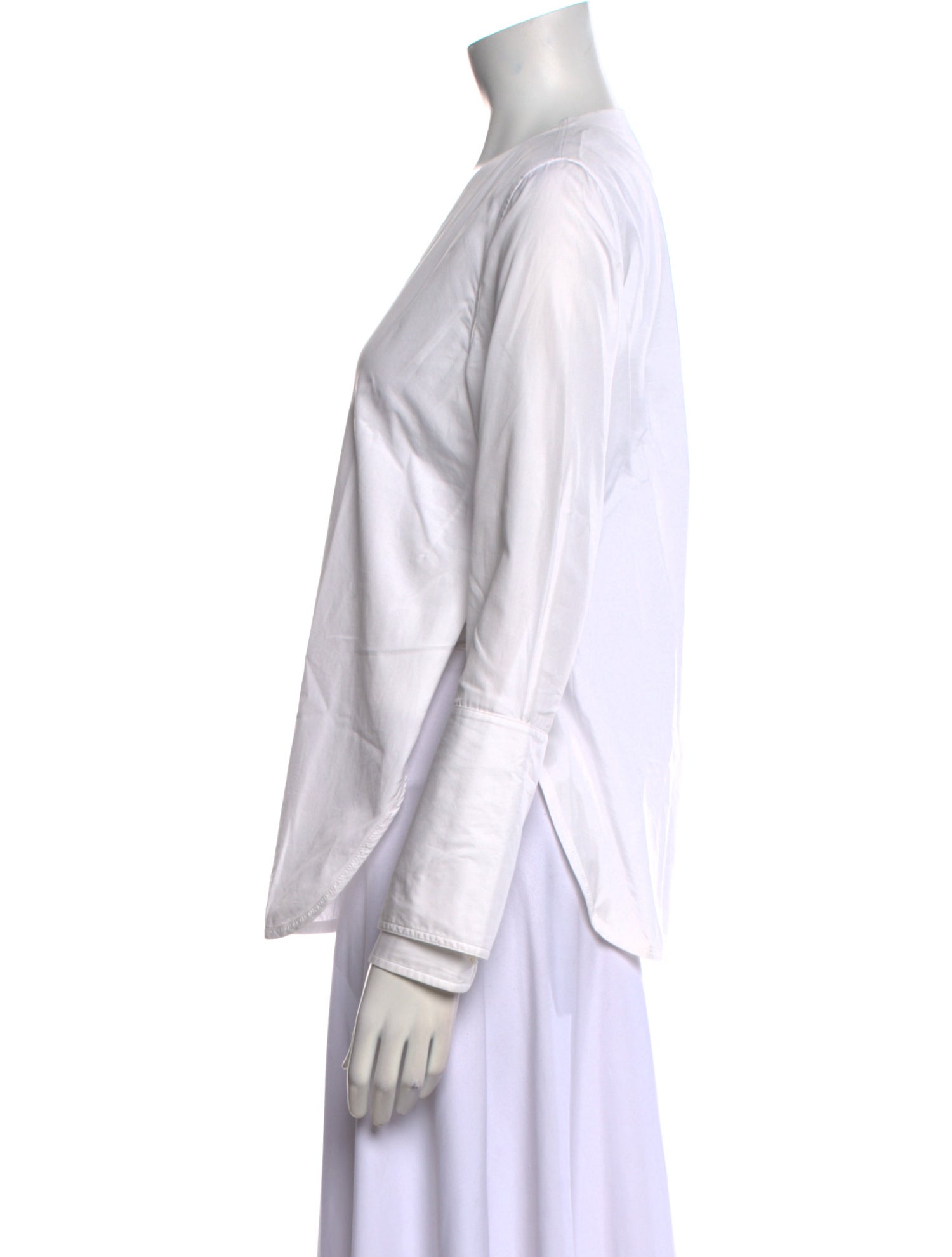 3.1 Phillip Lim V-Neck Long Sleeve Blouse