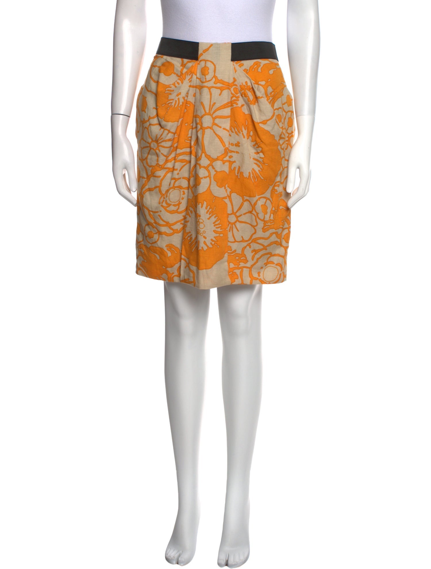 3.1 Phillip Lim Printed Knee-Length Skirt