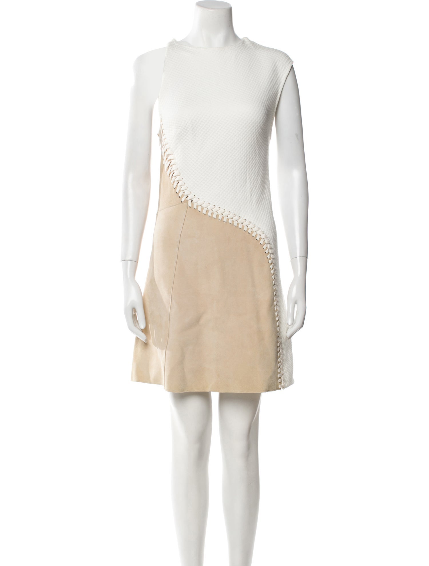 3.1 Phillip Lim Lamb Leather Mini Dress