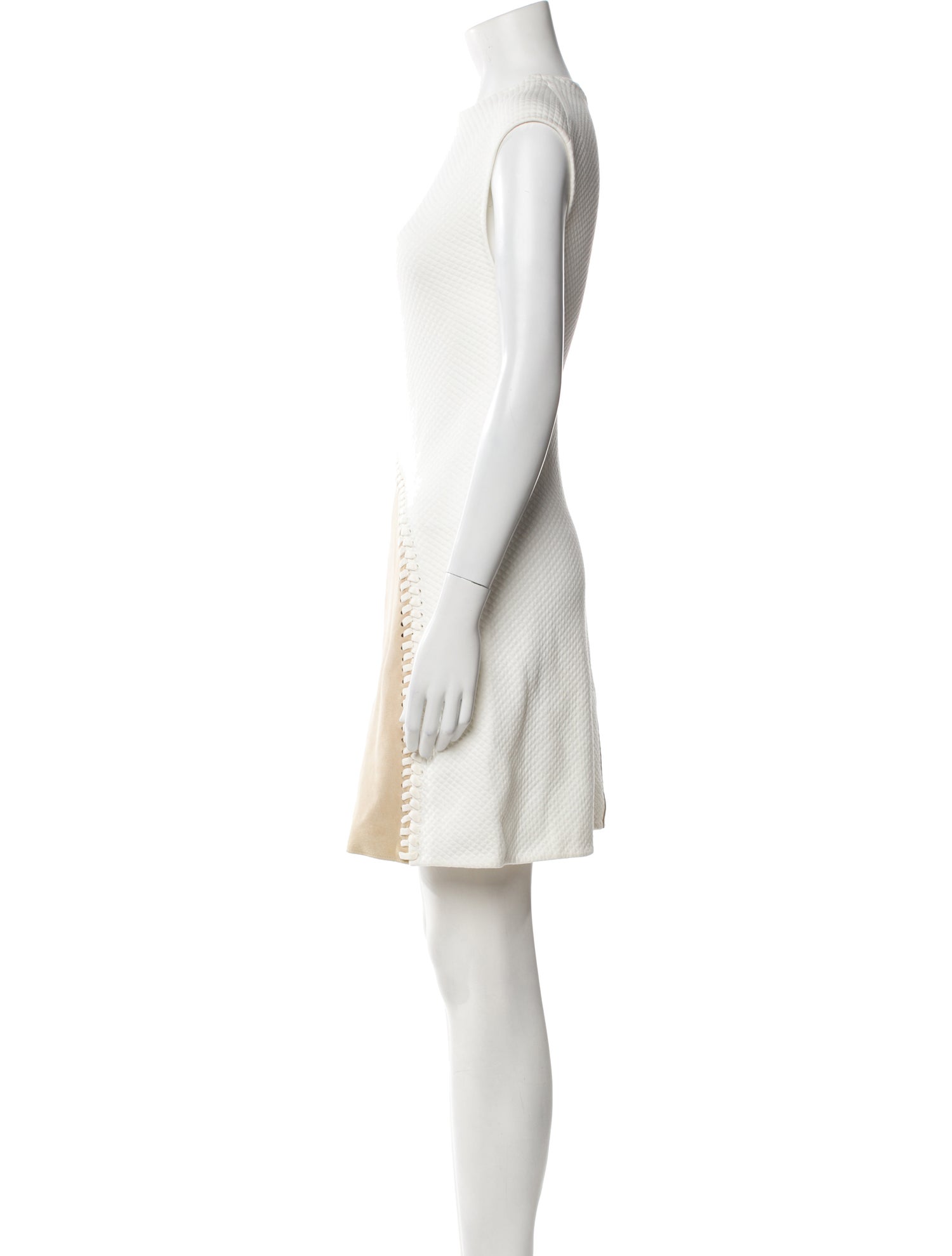 3.1 Phillip Lim Lamb Leather Mini Dress