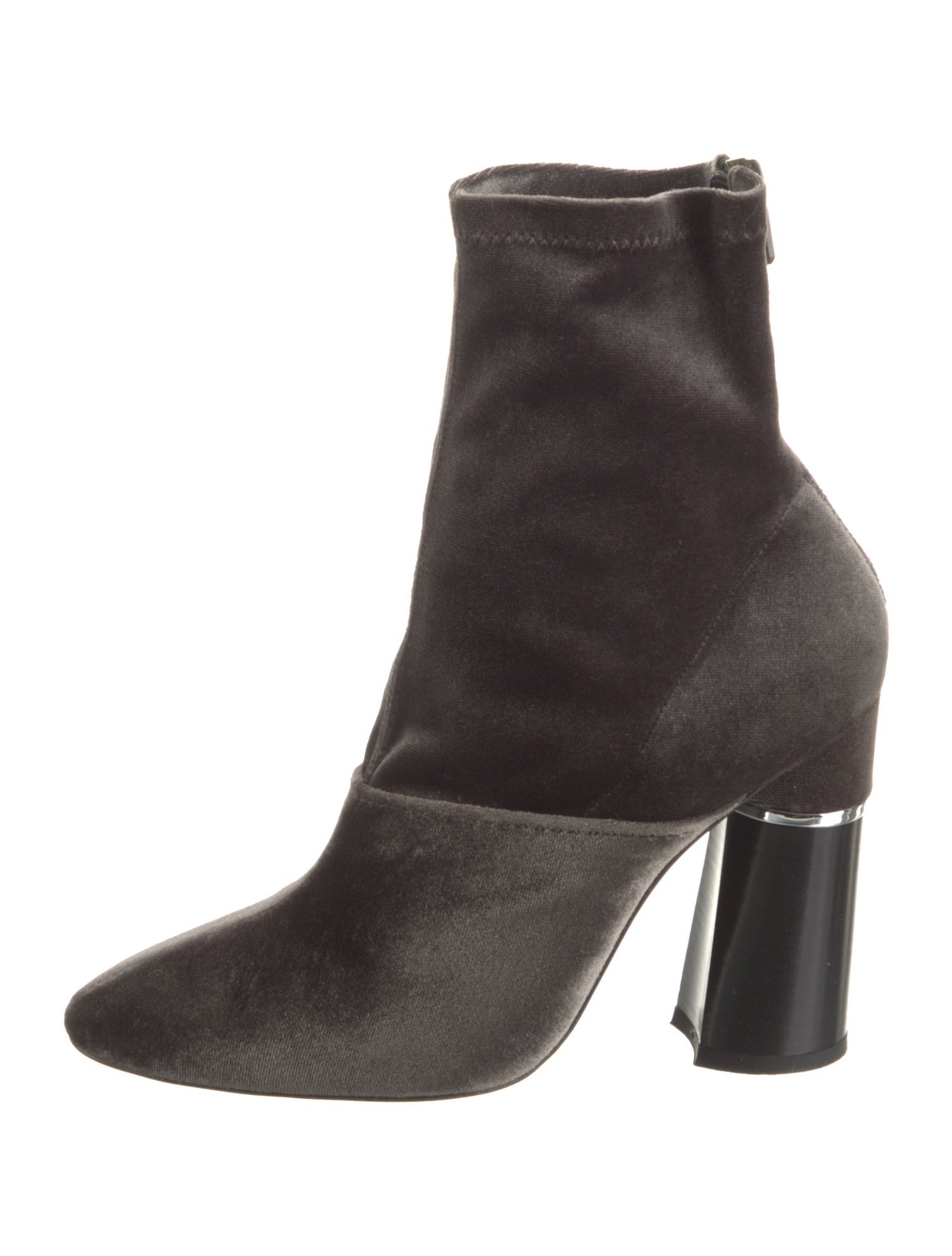 3.1 Phillip Lim Velvet Sock Boots