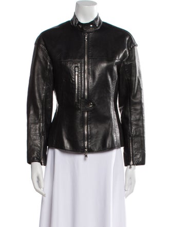 3.1 Phillip Lim Lamb Leather Biker Jacket
