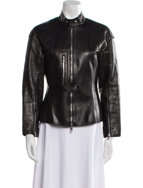 3.1 Phillip Lim Lamb Leather Biker Jacket
